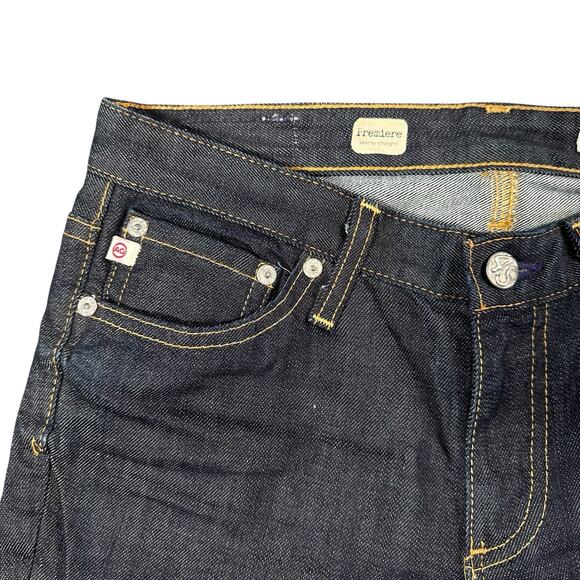 AG Adriano Goldschmied Women's Premiere Skinny Straight Jeans Size 27 - Picture 5 of 8